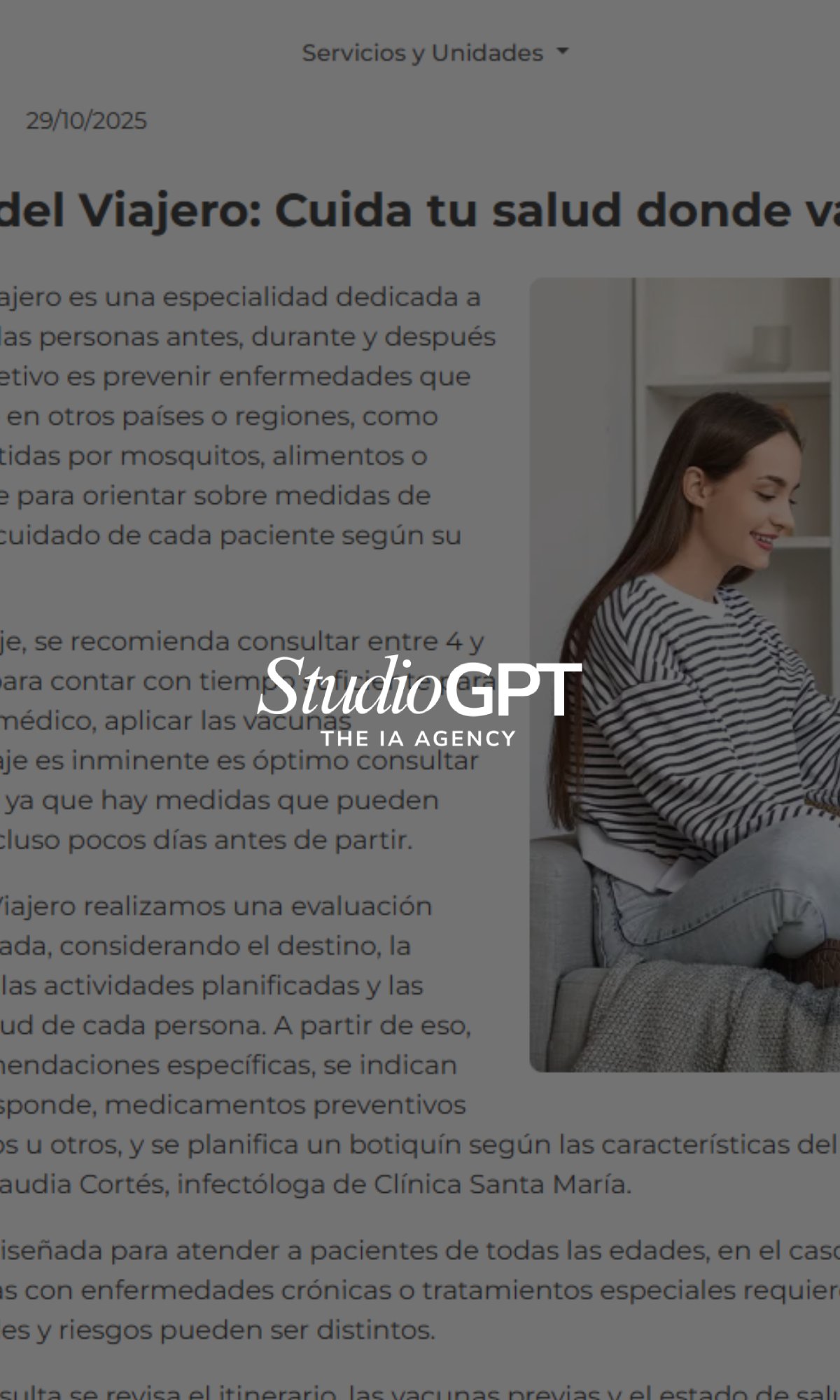 clinica santa maria web blog